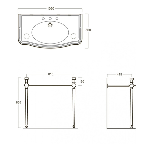 Схема (детальная фотография), пристенные