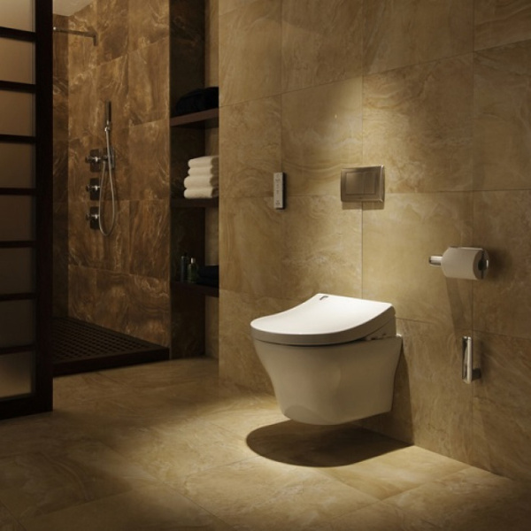 Сиденье-биде с пультом на сиденье, soft close, TOTO MH TCF4732G#NW1 (детальная фотография), с микролифтом