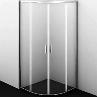 Душевой уголок WasserKRAFT Lippe 90х90 см профиль хром
