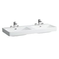 Раковина двойная Laufen Pro S 130 см с 3 отверстиями под смеситель