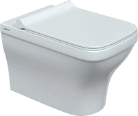 Унитаз подвесной BERGES Strati сиденье дюропласт