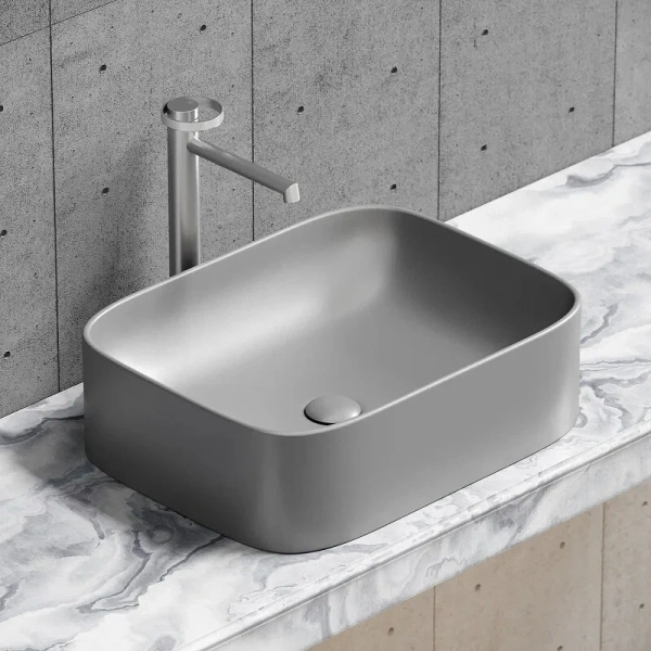 Раковина Ceramica Nova Element 50 см антрацит CN6052MH (детальная фотография), в наличии