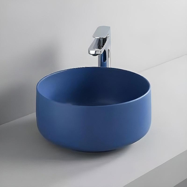 Раковина Artceram Cognac 42 см blu zaffiro COL001 16 00 blu zaffiro (детальная фотография), современные, hi-tech