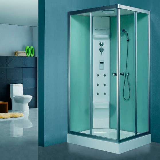 Душевая кабина Timo Lux 110х85 см левая TL-1504L (детальная фотография), прямоугольные