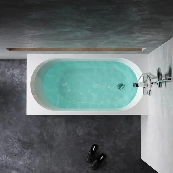 Ванна акриловая Am.Pm X-Joy 140х70 см прямоугольная W94A-140-070W-A (детальная фотография), прямоугольные