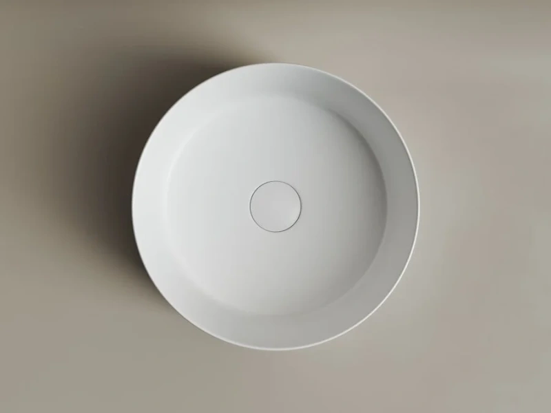 Раковина Ceramica Nova Element 35,8 см белая матовая CN6032MW (детальная фотография), из санфарфора