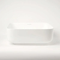 Раковина Montebianco Loreto Piazza 36 см белая матовая