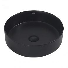 Раковина Abber Bequem 40 см черная матовая