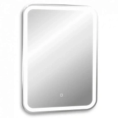 Зеркало с подсветкой Abber See 55 см сенсорный выключатель