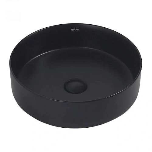 Раковина Abber Bequem 40 см черная матовая - фото 3