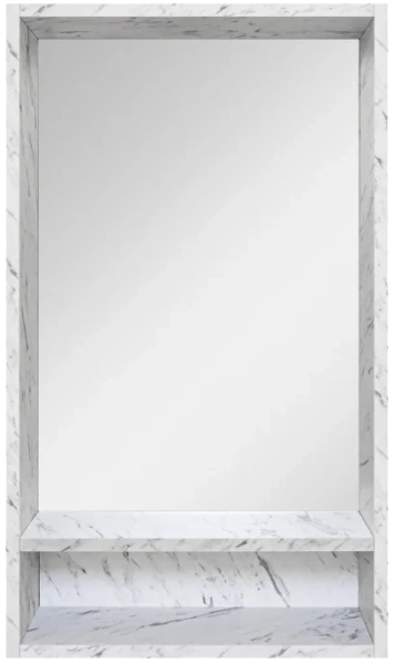 Зеркало Misty Мия 45 см с полками П-Ми03045-01 (детальная фотография)