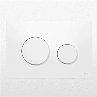 Клавиша смыва Tece TECEloop белая, антибактериальная