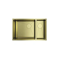 Мойка для кухни Omoikiri Taki 69-2-U/IF-LG-L Side 69 см левосторонняя