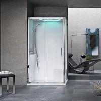 Душевая кабина Novellini Eon 120х80 см с турецкой баней