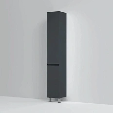 Шкаф-пенал напольный Am.Pm Gem S 30 см графит матовый