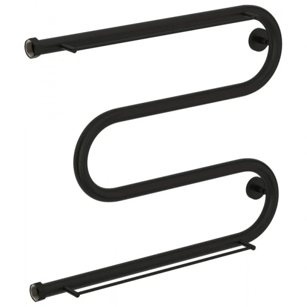 Полотенцесушитель водяной Сунержа М-образный 65x50 см черный матовый 31-4008-5065 (детальная фотография)