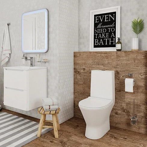 Унитаз компакт IDDIS Edifice Rimless EDIRDSEi24 (детальная фотография), современные, hi-tech