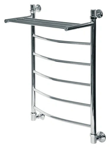 Полотенцесушитель водяной Ника Arc 80x60 см хром - фото 1
