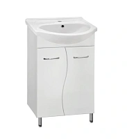 Тумба под раковину напольная Style Line Эко Стандарт 52 см белая