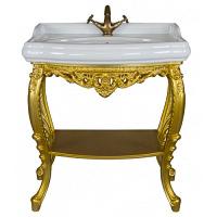 Консоль напольная, цвет золото, Tessoro Isabella 80
