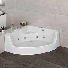 Ванна акриловая Grossman 150x150 см гидромассажная