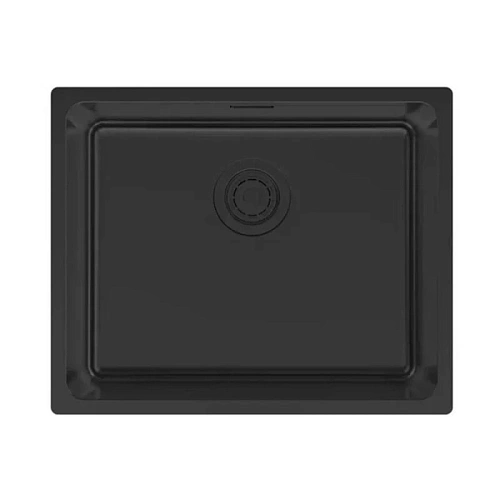 Мойка для кухни Paulmark Yuni 54 см черная матовая - фото 3