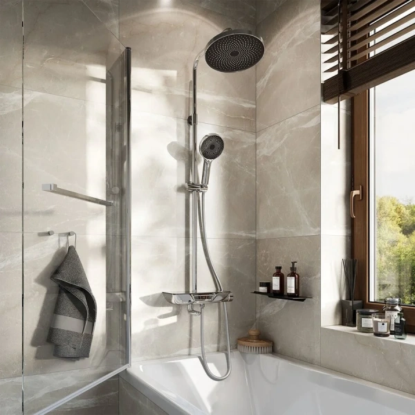 Душевая стойка IDDIS SpaHome хром SPASBBTi06 (детальная фотография), настенные