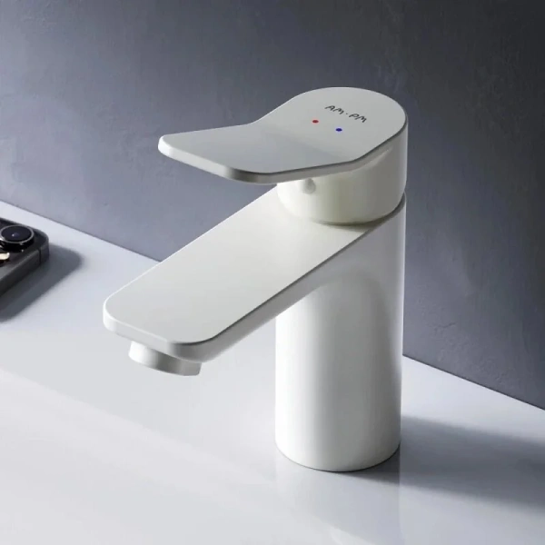 Смеситель для раковины Am.Pm X-Joy белый F85A02133 (детальная фотография), белые