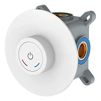 Смеситель для душа Boheme Tech 154-4-MW, цвет белый матовый
