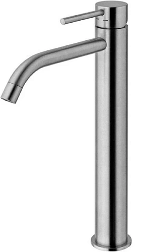 Смеситель для раковины Paffoni Light сталь - фото 4