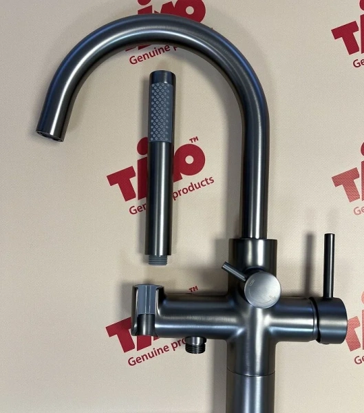 Смеситель для ванны Timo Saona черное золото 2310/18Y-CR (детальная фотография), другие