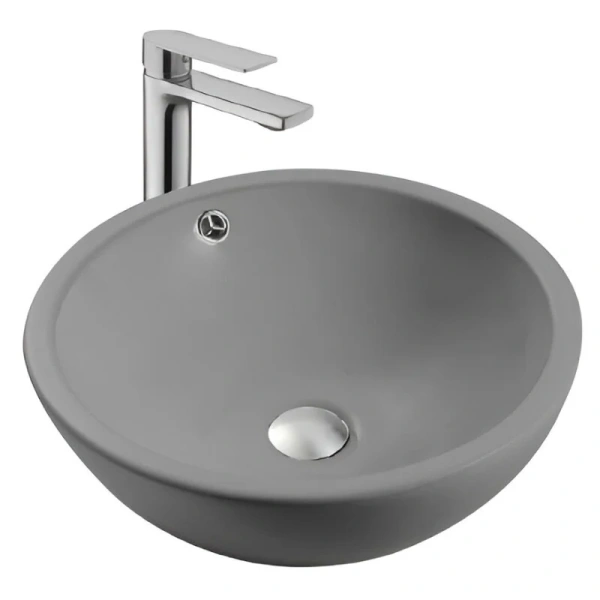 Раковина Акватек 44 см серая матовая AQ5354-MG (детальная фотография)