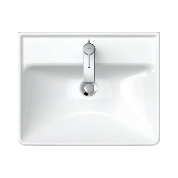 Раковина Duravit D-Neo 55 см белая 2366550000 (детальная фотография), белые
