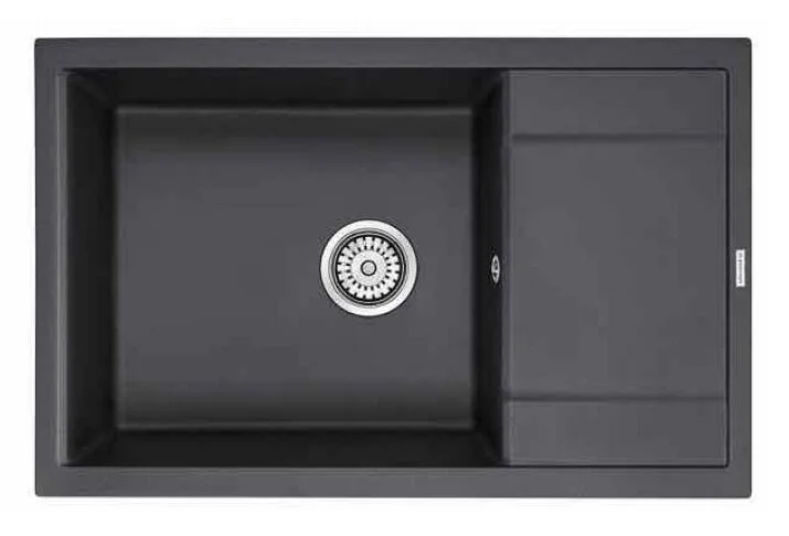 Мойка для кухни Paulmark Verlass 78 см черная PM317850-BL (детальная фотография)