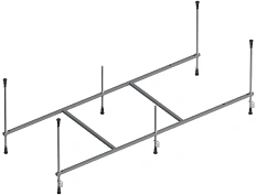 Каркас для ванны Am.Pm X-Joy 170х70 см серый