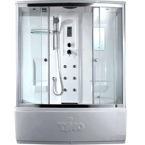 Душевой бокс Timo Lux 150x90 см высокий поддон T-7750 (детальная фотография)