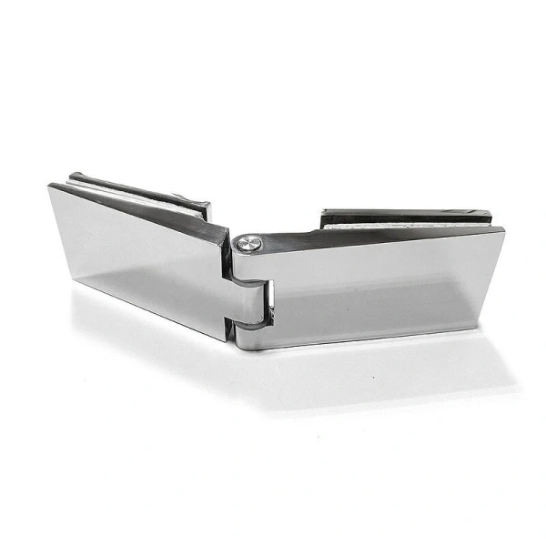 Душевой уголок Abber Ewiges Wasser 90х90 см профиль хром AG05090 (детальная фотография), недорогие, стеклянные, угловые, без поддона