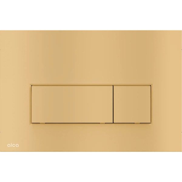 Клавиша смыва Alcaplast золото матовое M57-G-M (детальная фотография)