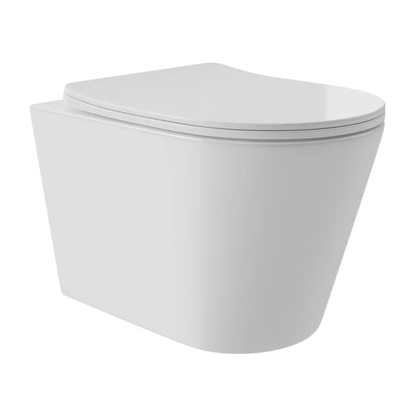 Унитаз подвесной Aqueduto CONE Plus белый глянцевый CONT0210 (детальная фотография)