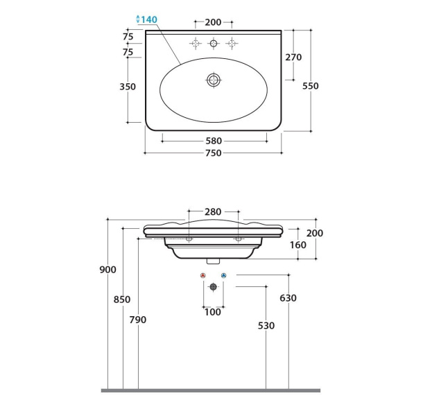 Схема (детальная фотография), белые