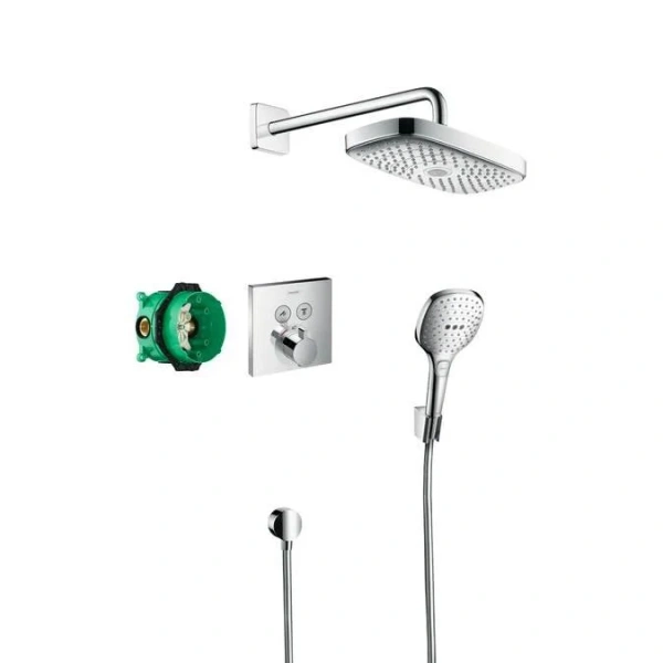 Душевой комплект Hansgrohe Raindance Select E скрытого монтажа 27296000 (детальная фотография)