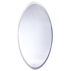 Зеркало с подсветкой Velvex Luna 60 см овальное