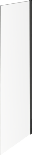 Душевая перегородка Kerama Marazzi Cristallo 100 см профиль черный - фото 3