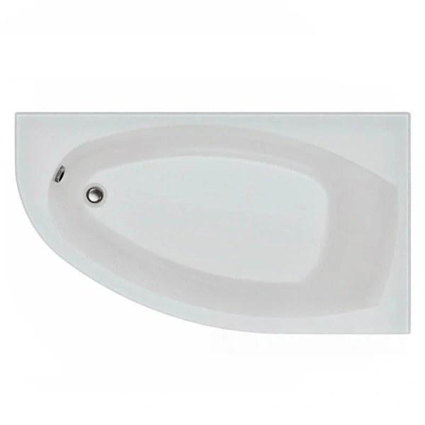 Ванна акриловая Relisan Eco Plus Нева Гл000027714/Гл000027715, 160 х 90 см, левая/правая, цвет белый (детальная фотография), без гидромассажа