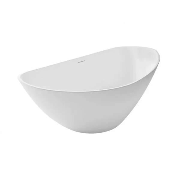 Ванна из искусственного камня Riho Granada B121001105, 170 x 80 см, правая, белый матовый (детальная фотография), современныe, hi-tech