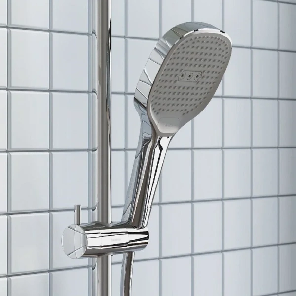 Душевая стойка Damixa Merkur хром 940000000 (детальная фотография), настенные