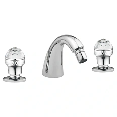 Смеситель для биде Migliore Axo Swarovski хром
