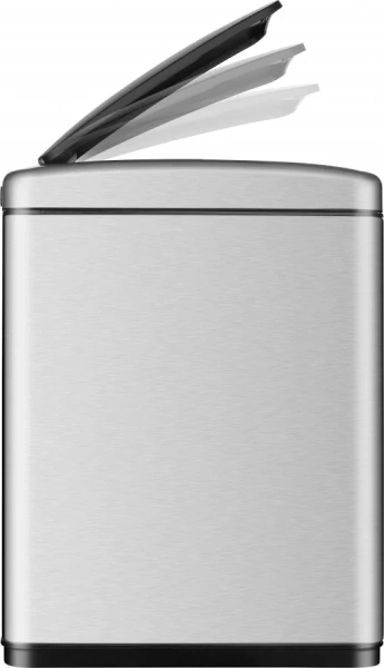 Мусорное ведро WeltWasser WW ME 8 л матовая сталь WW NAVY MT 8L (детальная фотография), современные, hi-tech