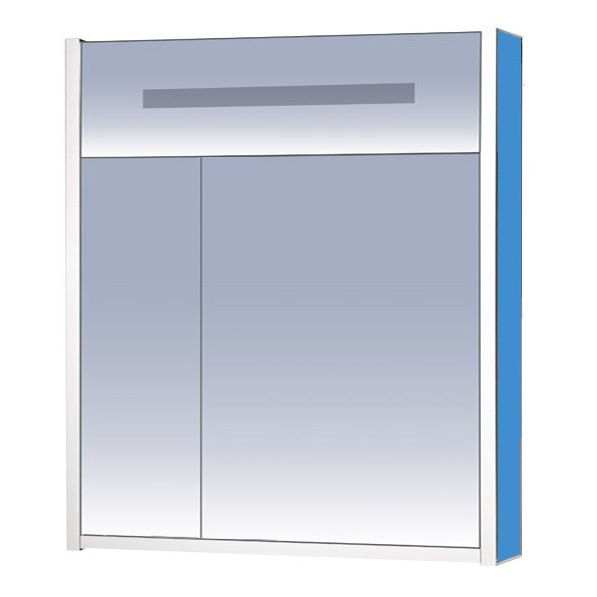 Зеркальный шкаф, цвет синий, Misty Джулия Л-Джу04065-1110 (детальная фотография)