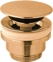Донный клапан для раковины Paffoni медовое золото брашированное